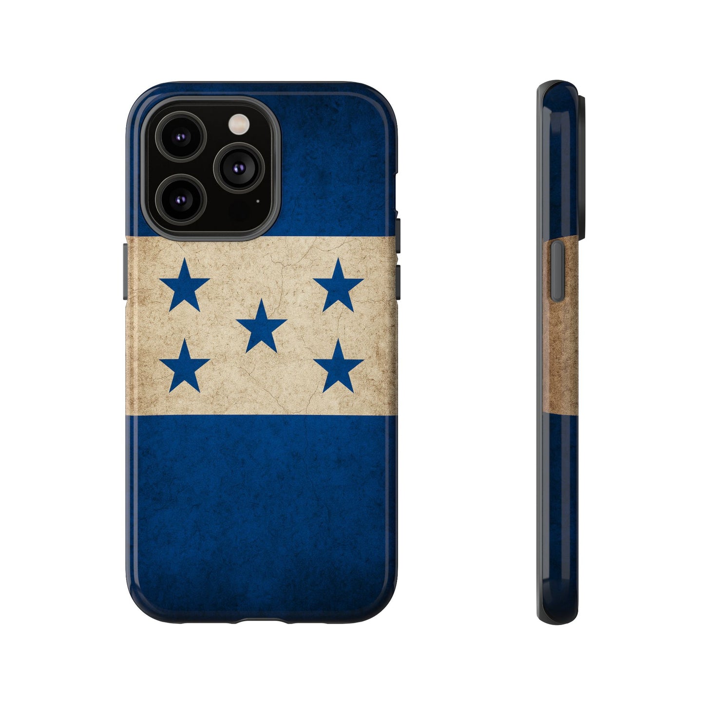 Honduras Flag Phone Case | Vintage Honduran Flag iPhone & Samsung Tough Protective Case