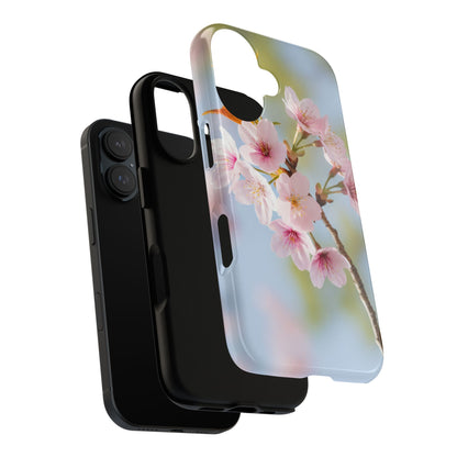 Cherry Blossom Phone Case – Pink Floral Tough Case (iPhone, Samsung Galaxy, Pixel)