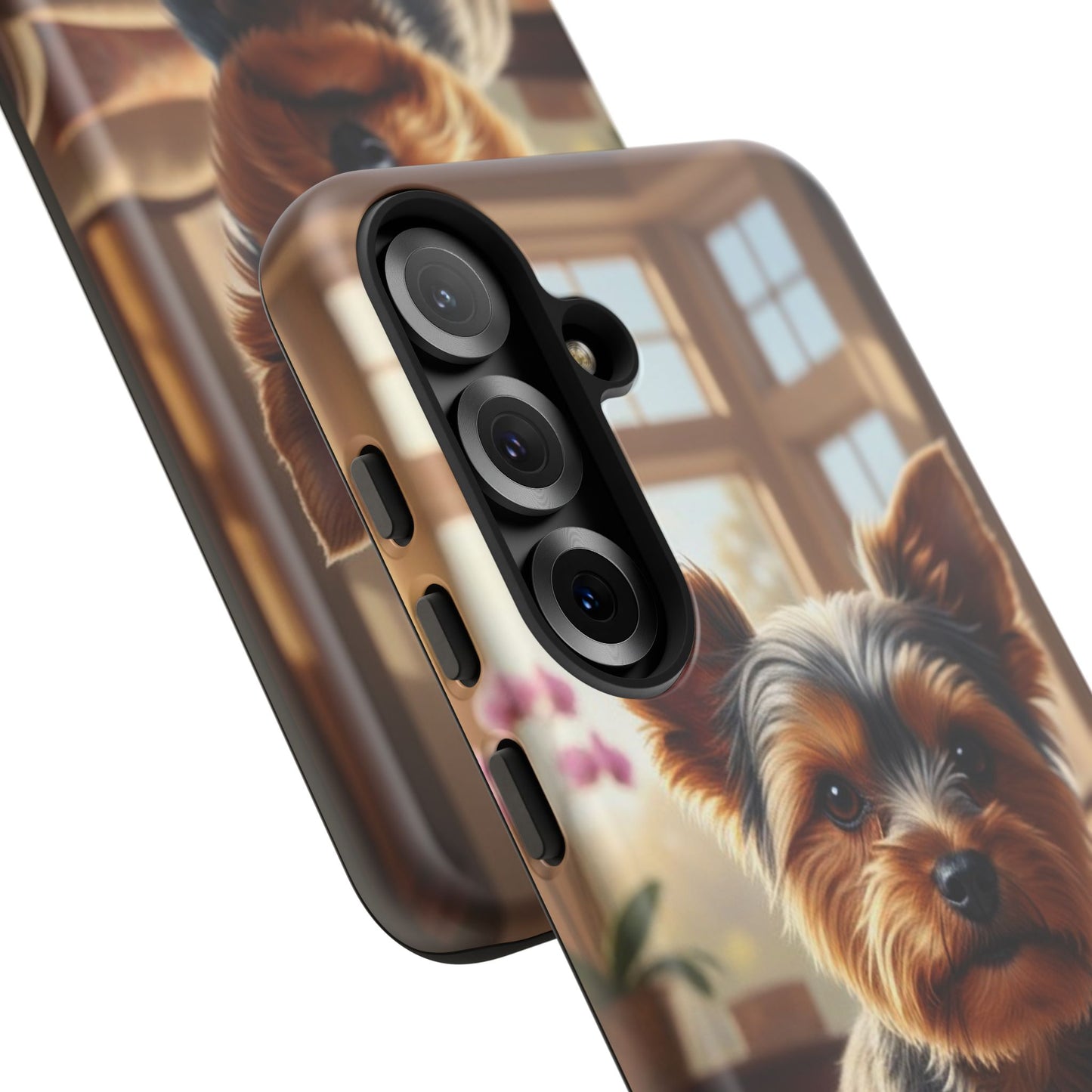 Yorkshire Terrier Phone Case – Cute Yorkie Puppy Tough Case (iPhone, Samsung, Pixel)