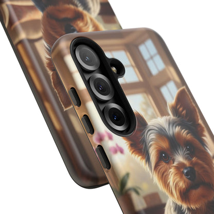 Yorkshire Terrier Phone Case – Cute Yorkie Puppy Tough Case (iPhone, Samsung, Pixel)
