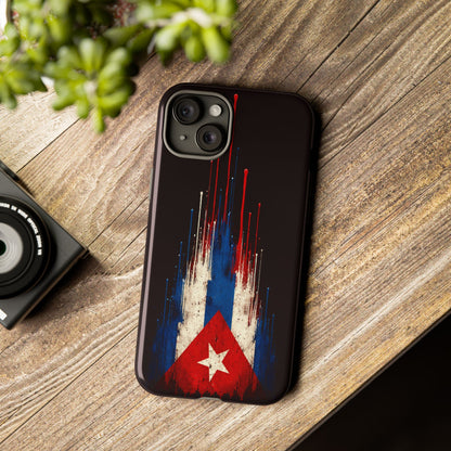 Cuban Flag Phone Case | Cuba Flag Tough Case | Patriotic Cuban Pride iPhone Samsung Protective Cover