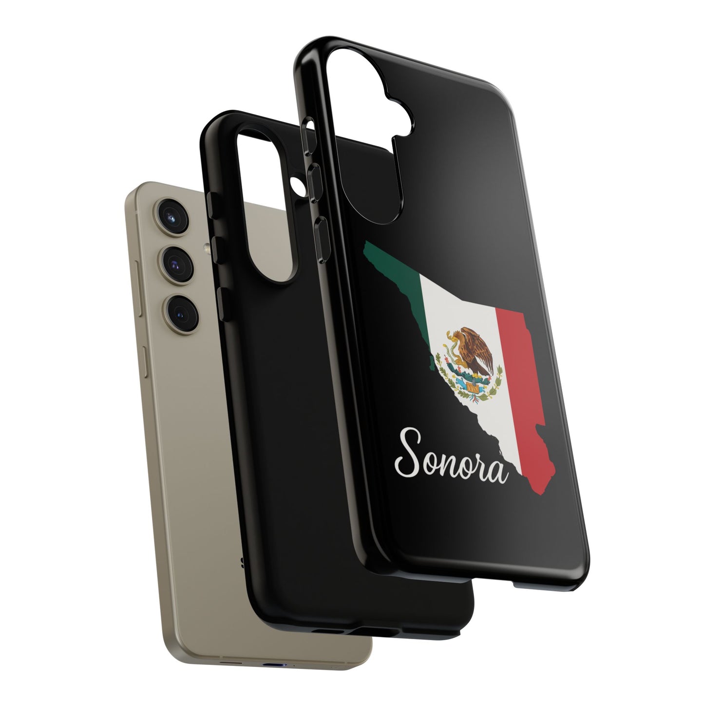Sonora Mexico Flag Map Phone Case | Mexican American Pride Tough Case for iPhone & Samsung