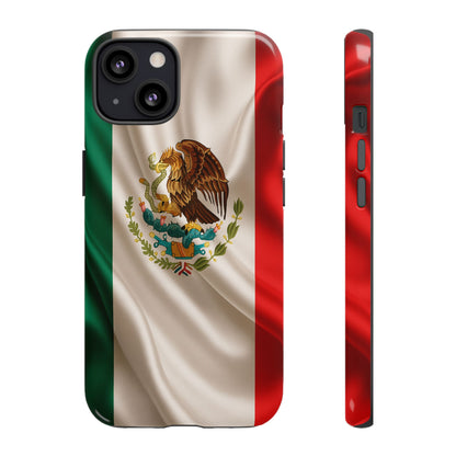 Mexico Flag Phone Case | Mexican Pride iPhone & Samsung Case | Tricolor Aesthetic Tough Protective Cover