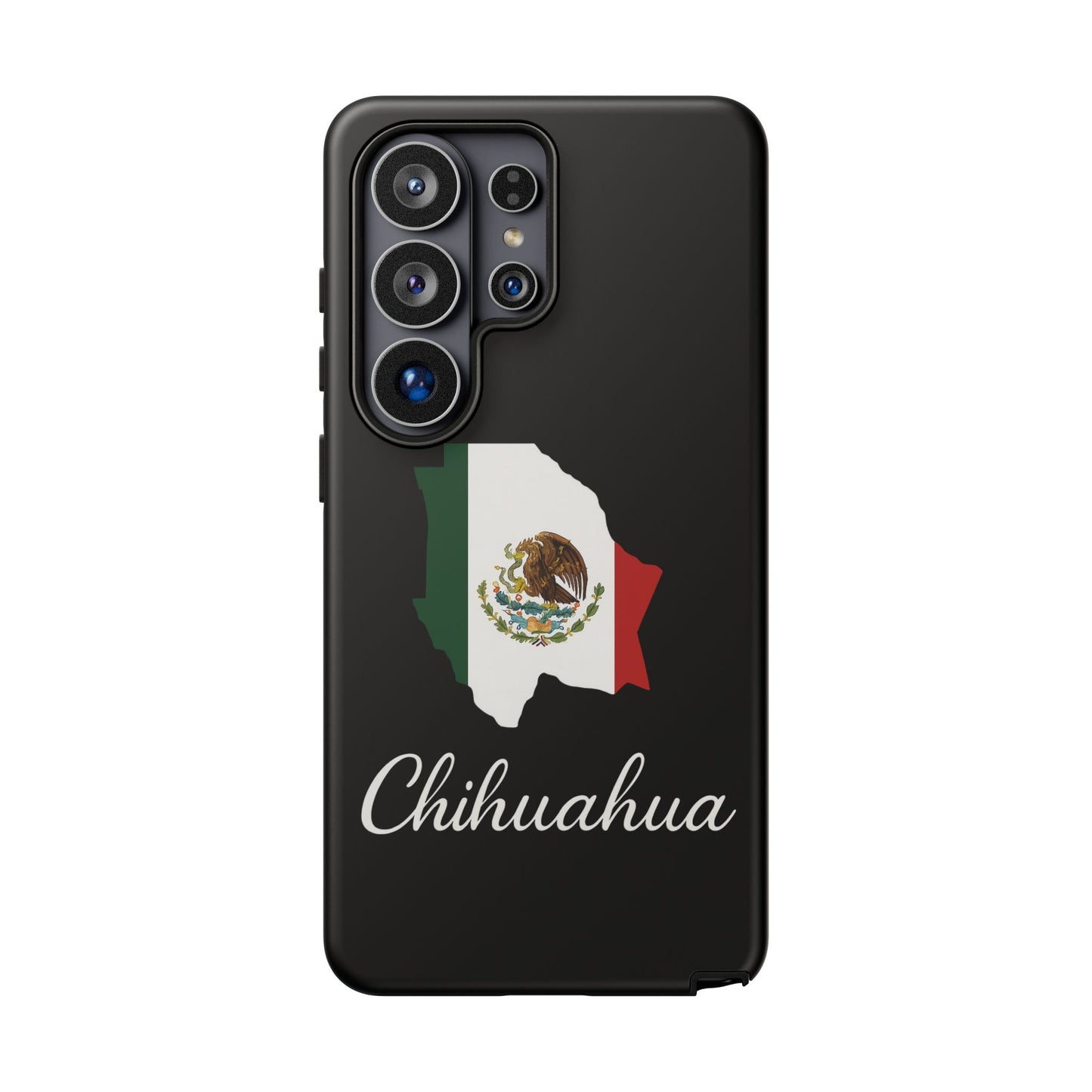 Chihuahua Mexico Flag Map Phone Case | Mexican American Pride Tough Case for iPhone & Samsung