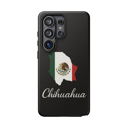 Chihuahua Mexico Flag Map Phone Case | Mexican American Pride Tough Case for iPhone & Samsung