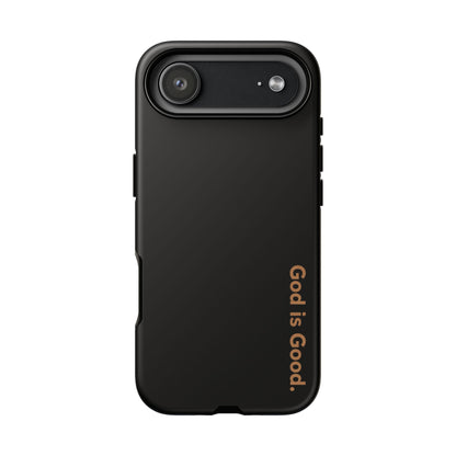 God Is Good Phone Case Minimal Aesthetic Christian Tough Cover