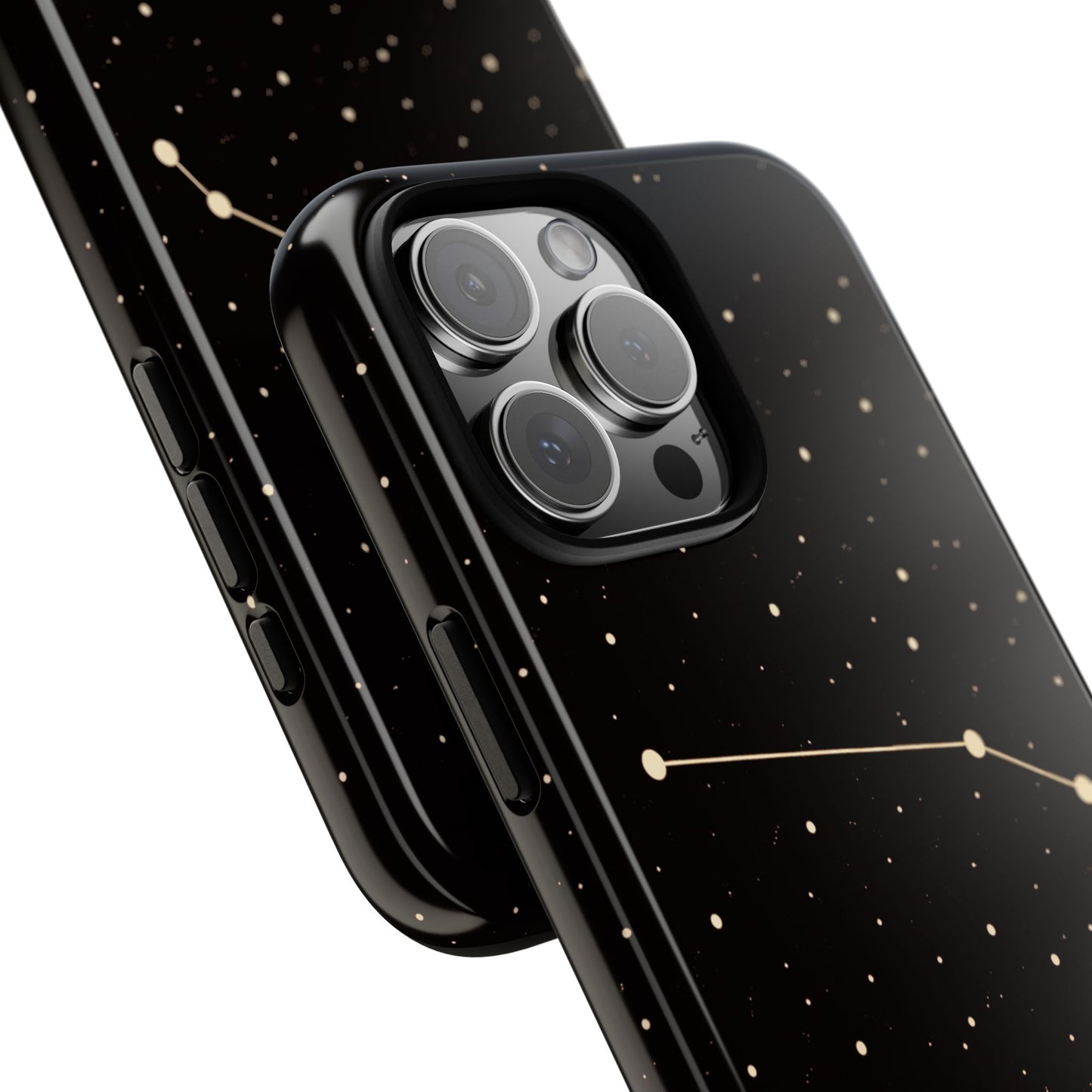 Aries Zodiac Constellation Phone Case – Luxe Gold Celestial Cover