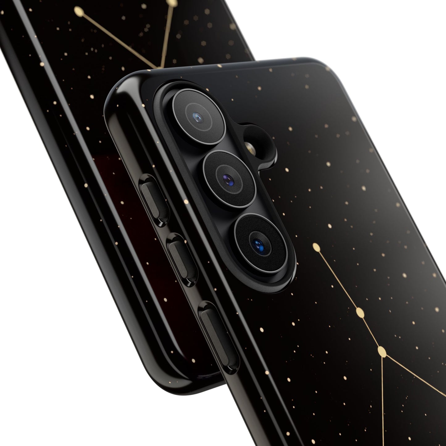 Cancer Zodiac Constellation Phone Case – Luxe Gold Celestial Cover