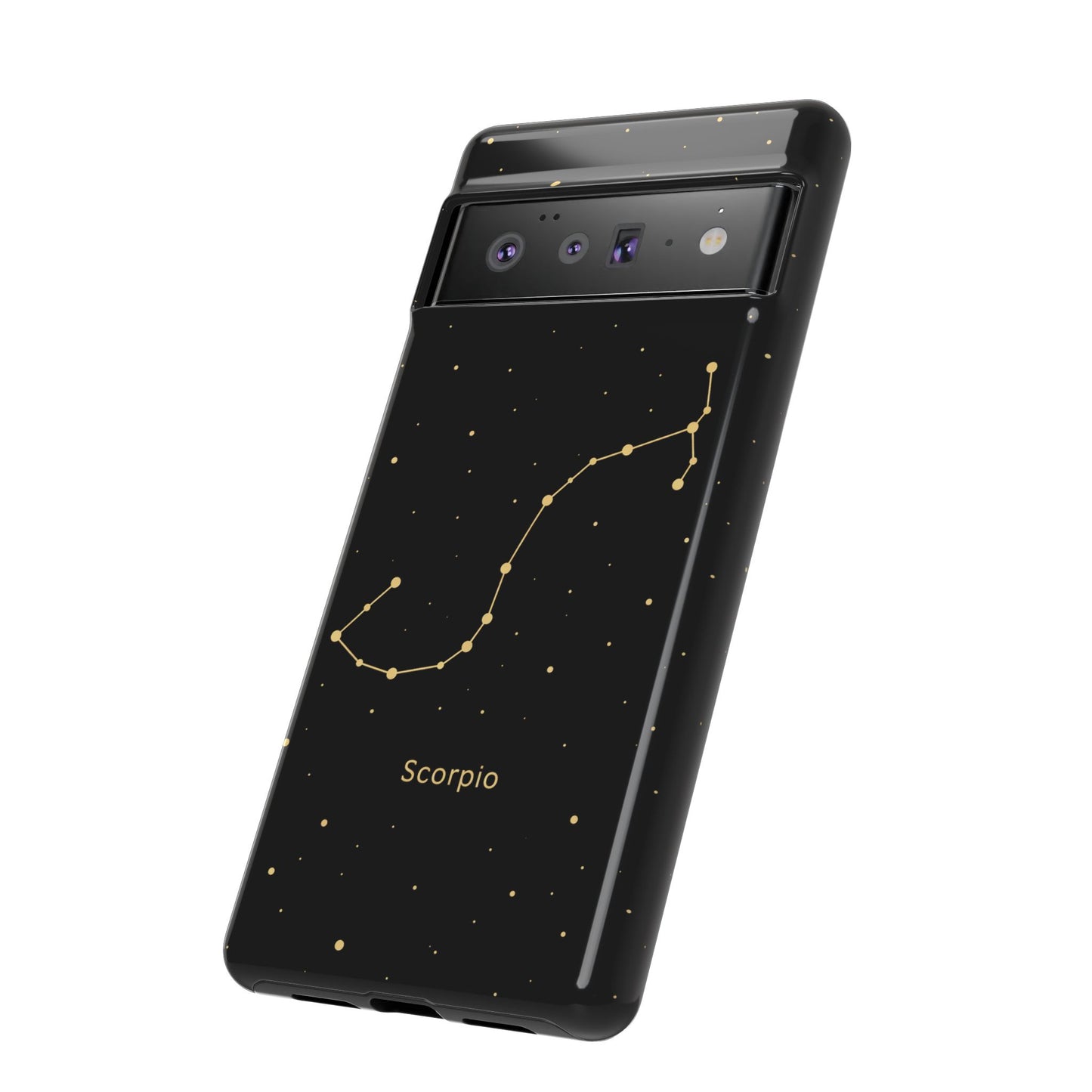 Scorpio Zodiac Constellation Phone Case – Luxe Gold Celestial Cover