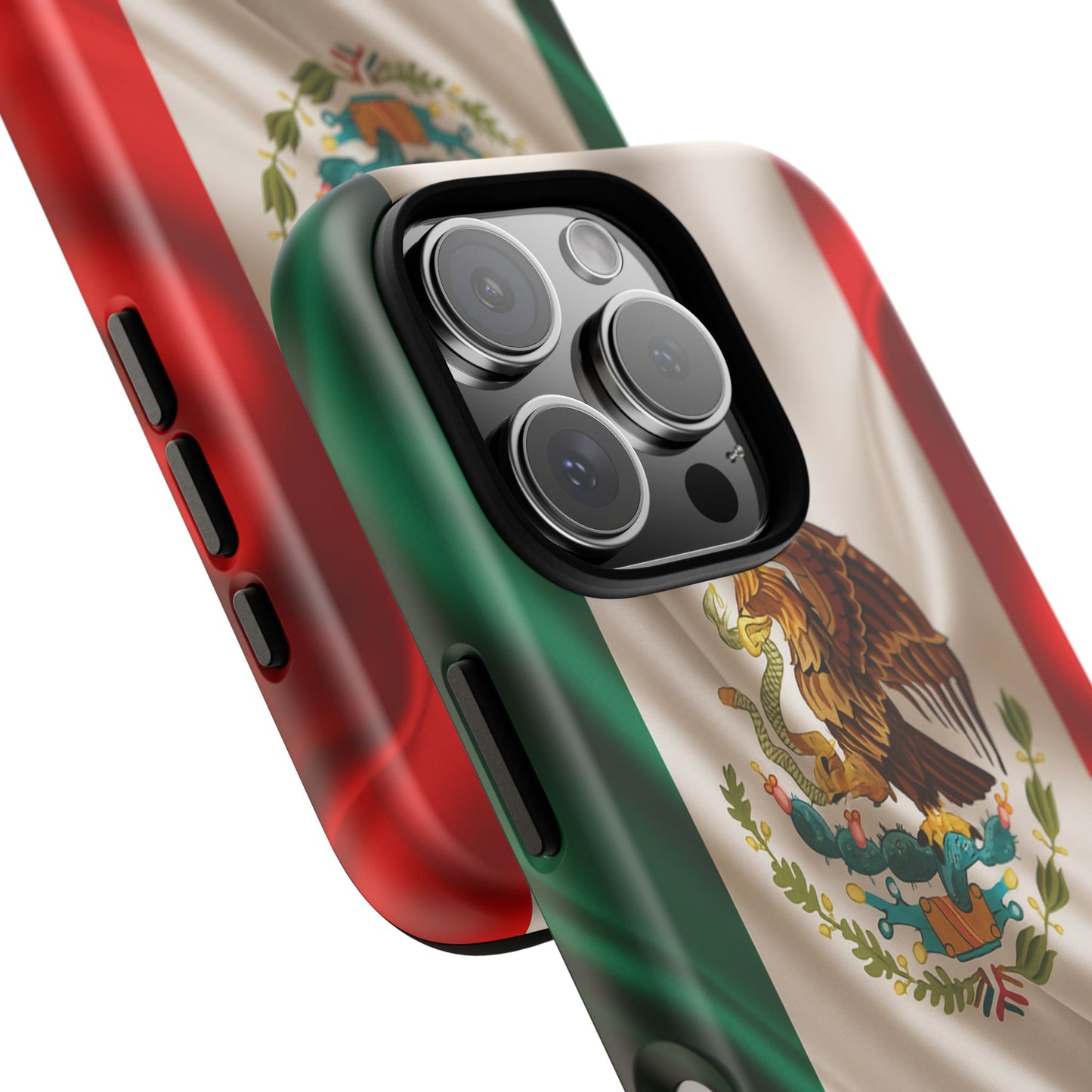 Mexico Flag Phone Case | Mexican Pride iPhone & Samsung Case | Tricolor Aesthetic Tough Protective Cover