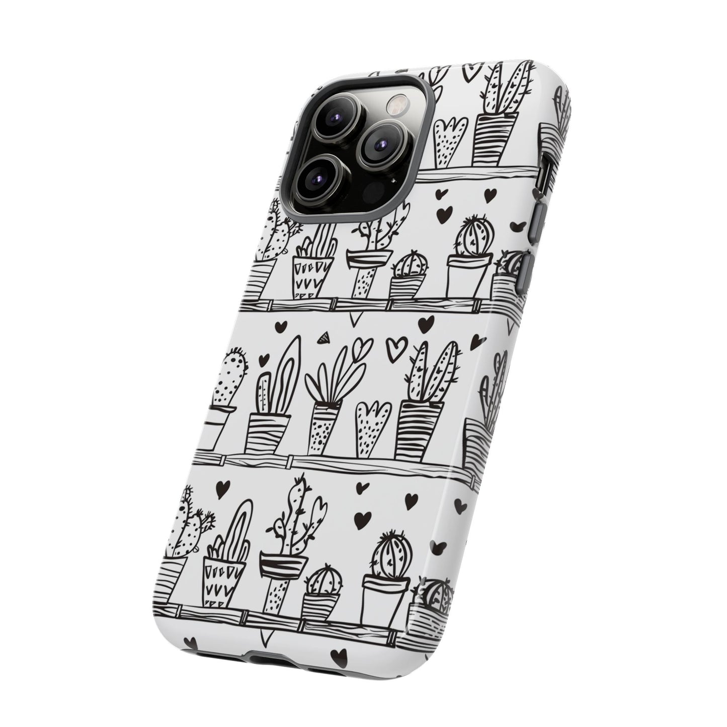 Cactus Succulent Phone Case Cute Plant Aesthetic iPhone Samsung Cover