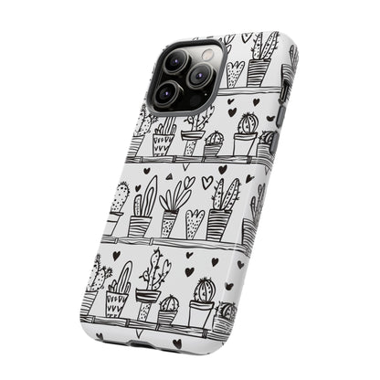 Cactus Succulent Phone Case Cute Plant Aesthetic iPhone Samsung Cover