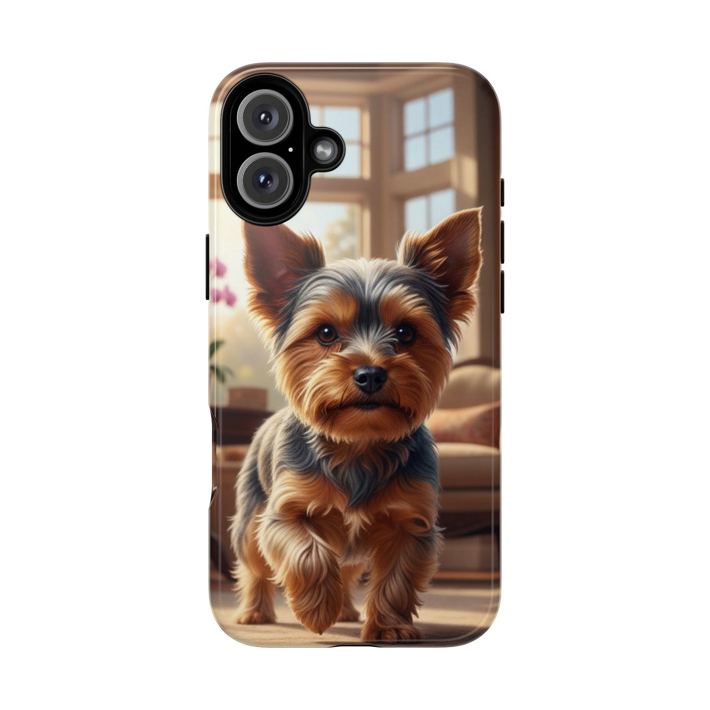Yorkshire Terrier Phone Case – Cute Yorkie Puppy Tough Case (iPhone, Samsung, Pixel)