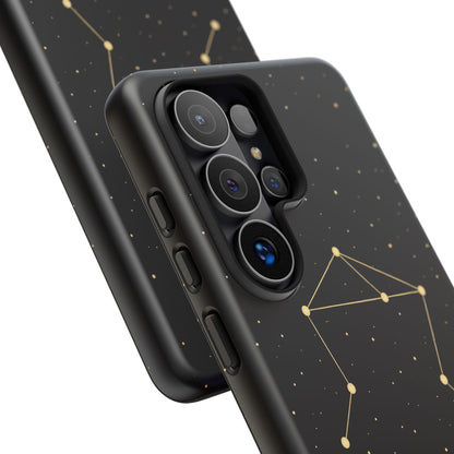 Libra Zodiac Constellation Phone Case – Luxe Gold Celestial Cover