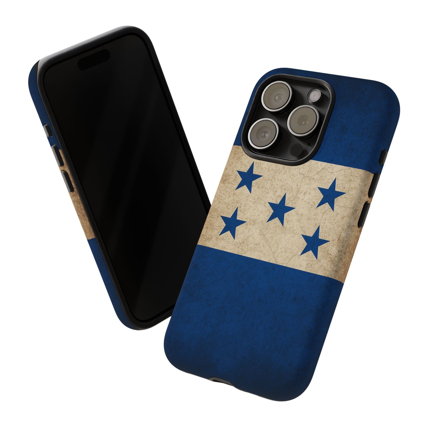 Honduras Flag Phone Case | Vintage Honduran Flag iPhone & Samsung Tough Protective Case