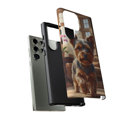 Yorkshire Terrier Phone Case – Cute Yorkie Puppy Tough Case (iPhone, Samsung, Pixel)