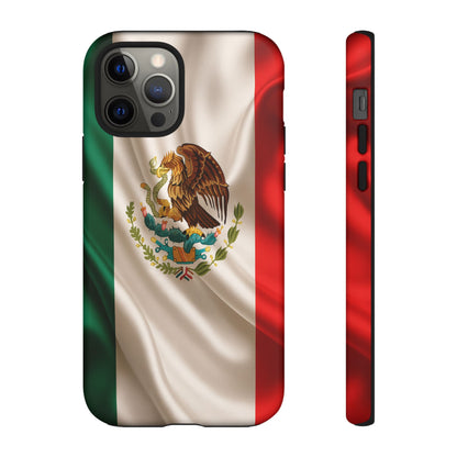 Mexico Flag Phone Case | Mexican Pride iPhone & Samsung Case | Tricolor Aesthetic Tough Protective Cover