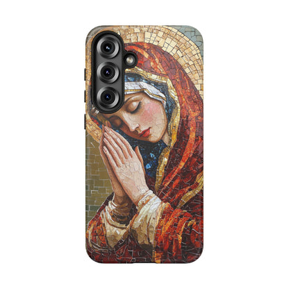 Virgin Mary Phone Case, Catholic Phone Case, Christian Aesthetic Case, Religious iPhone Case, Saint Art Case, Faith Gift