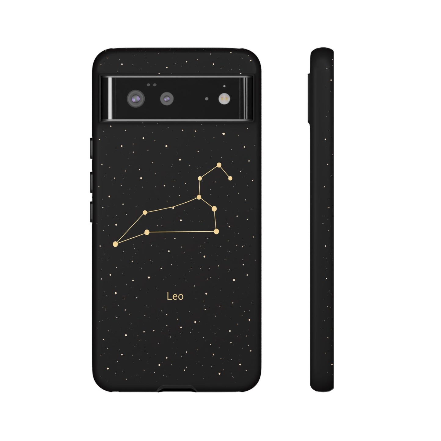 Leo Zodiac Constellation Phone Case – Luxe Gold Celestial Cover