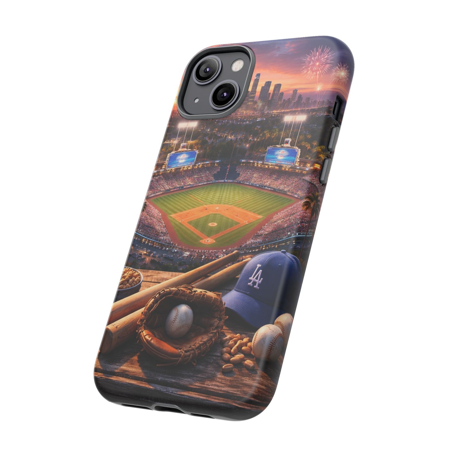 Baseball Sunset Stadium Phone Case LA Game Day Sports Aesthetic Case