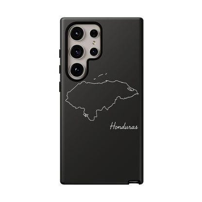 Honduras Outline Phone Case – Minimal Country Map Tough Case (iPhone, Samsung, Pixel)