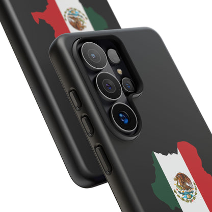Durango Mexico Flag Map Phone Case | Mexican American Pride Tough Case for iPhone & Samsung