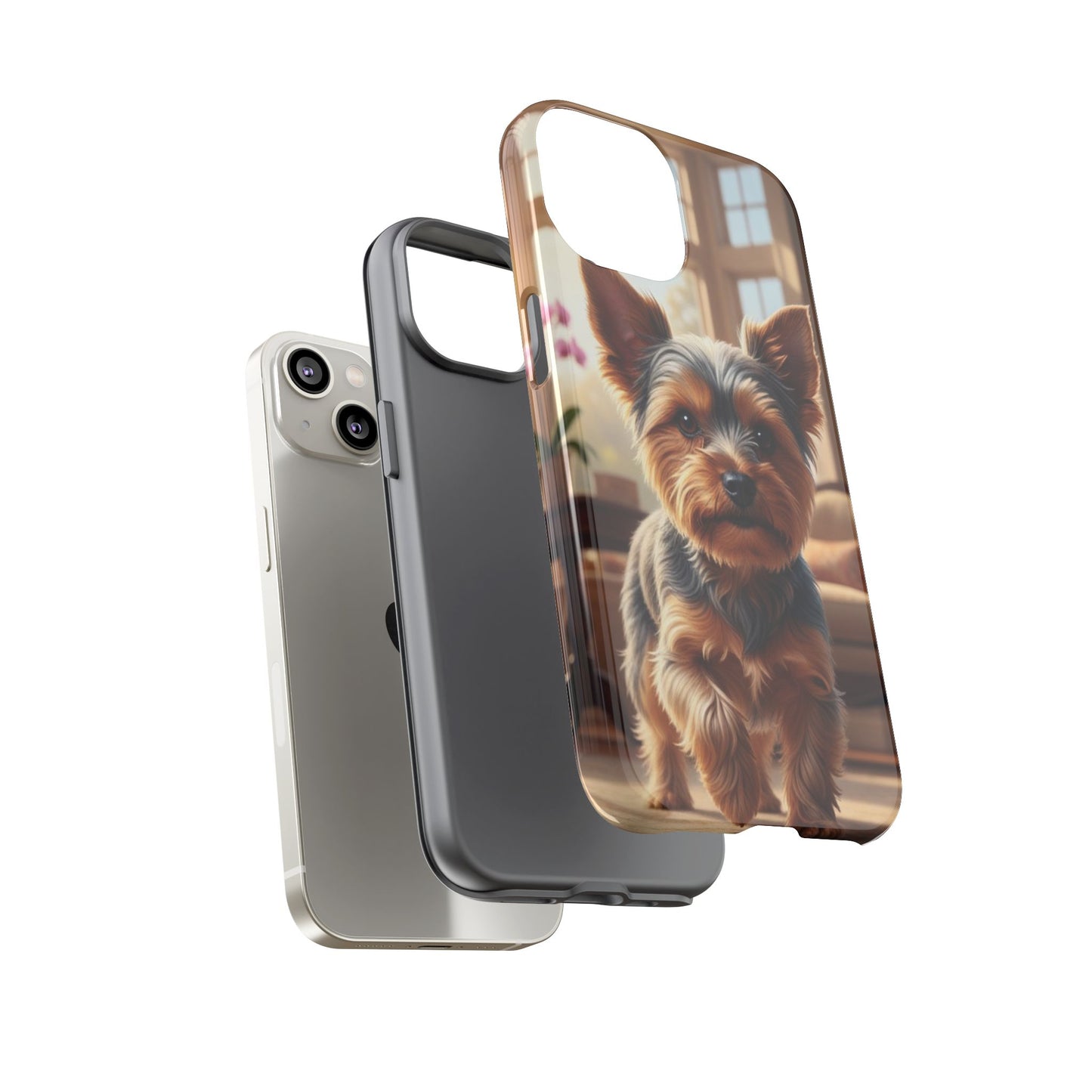 Yorkshire Terrier Phone Case – Cute Yorkie Puppy Tough Case (iPhone, Samsung, Pixel)