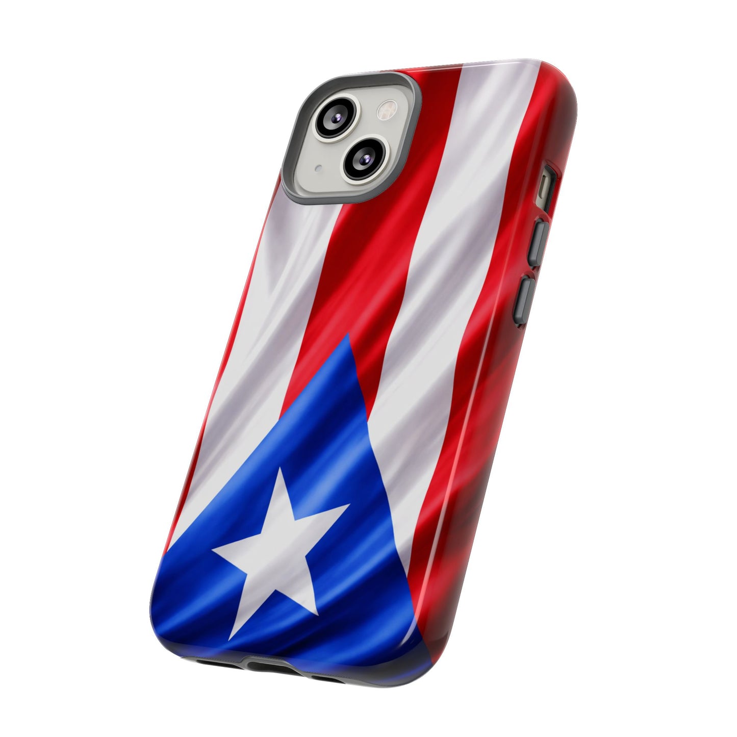 Puerto Rico Flag Phone Case | Boricua Pride Tough Case | Puerto Rican Flag Protective Cover for iPhone & Samsung