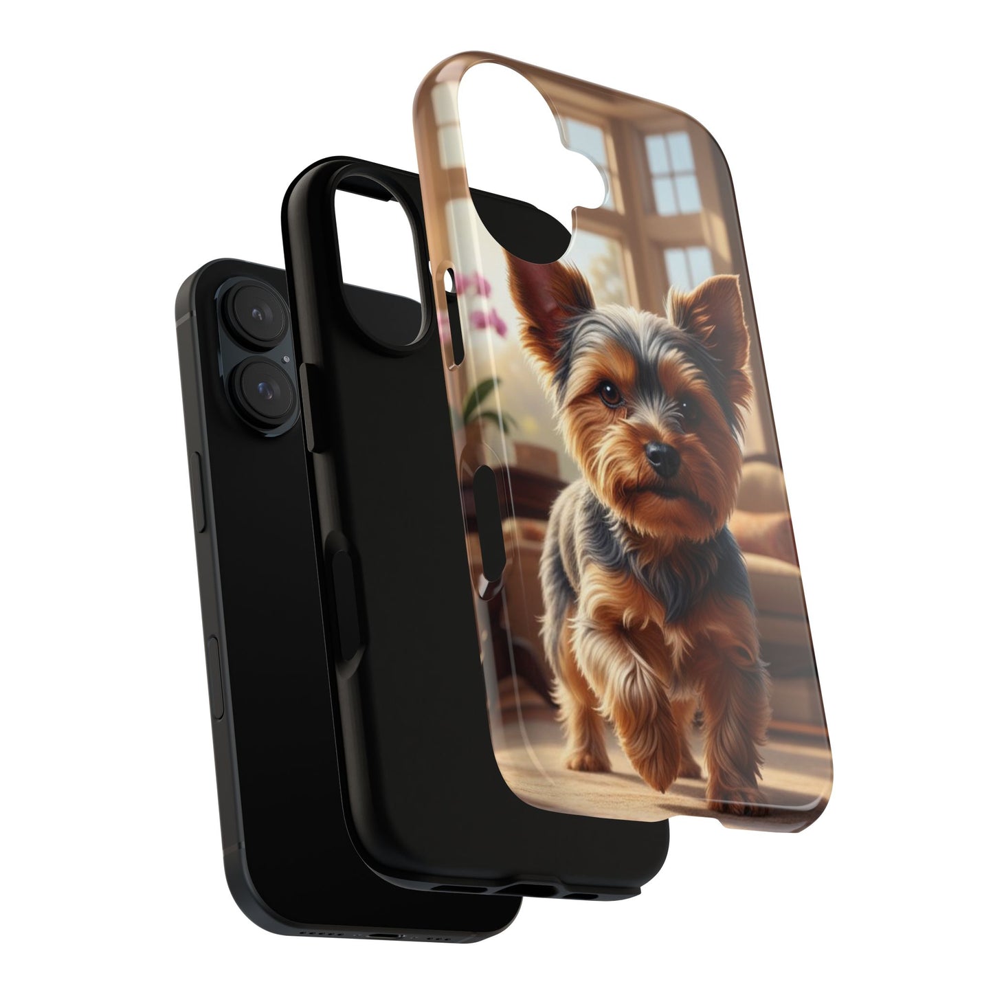 Yorkshire Terrier Phone Case – Cute Yorkie Puppy Tough Case (iPhone, Samsung, Pixel)