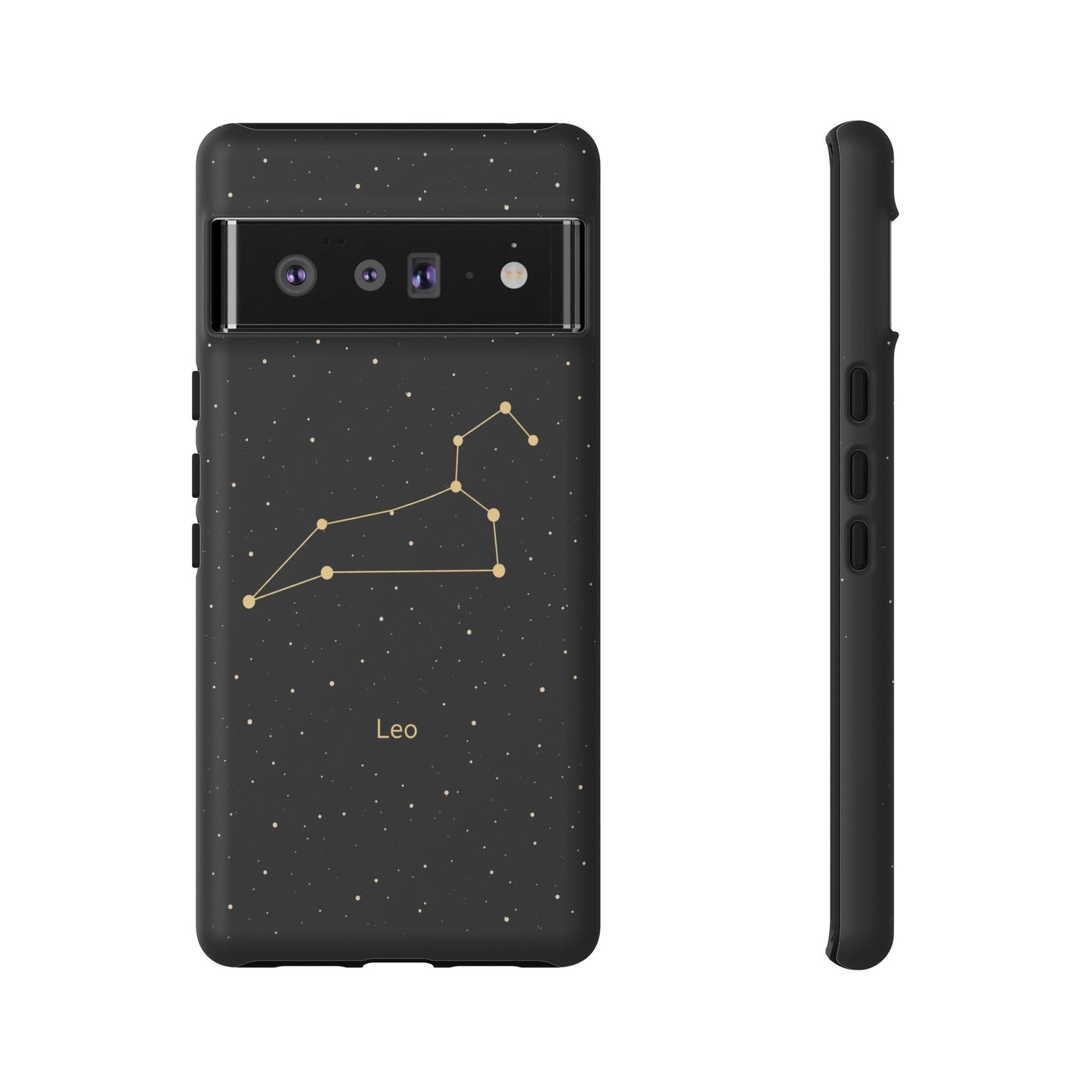 Leo Zodiac Constellation Phone Case – Luxe Gold Celestial Cover