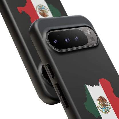 Durango Mexico Flag Map Phone Case | Mexican American Pride Tough Case for iPhone & Samsung