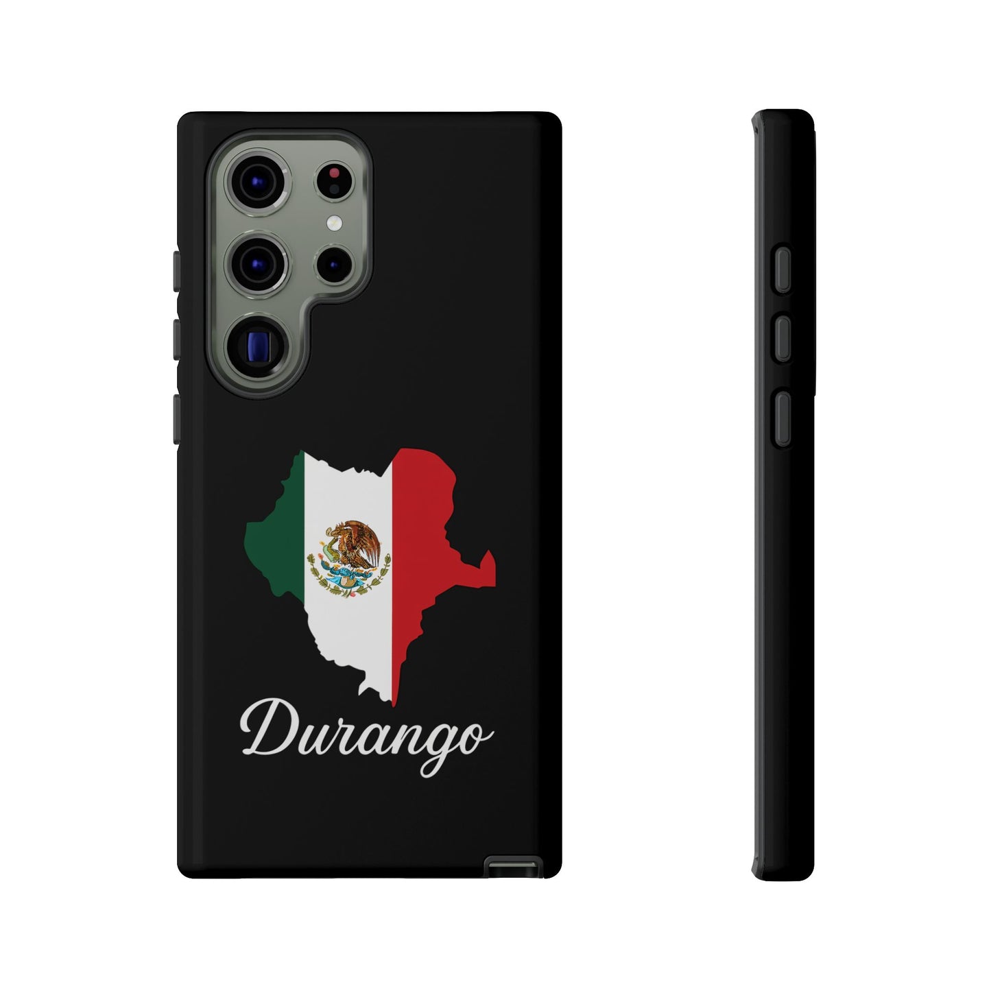 Durango Mexico Flag Map Phone Case | Mexican American Pride Tough Case for iPhone & Samsung