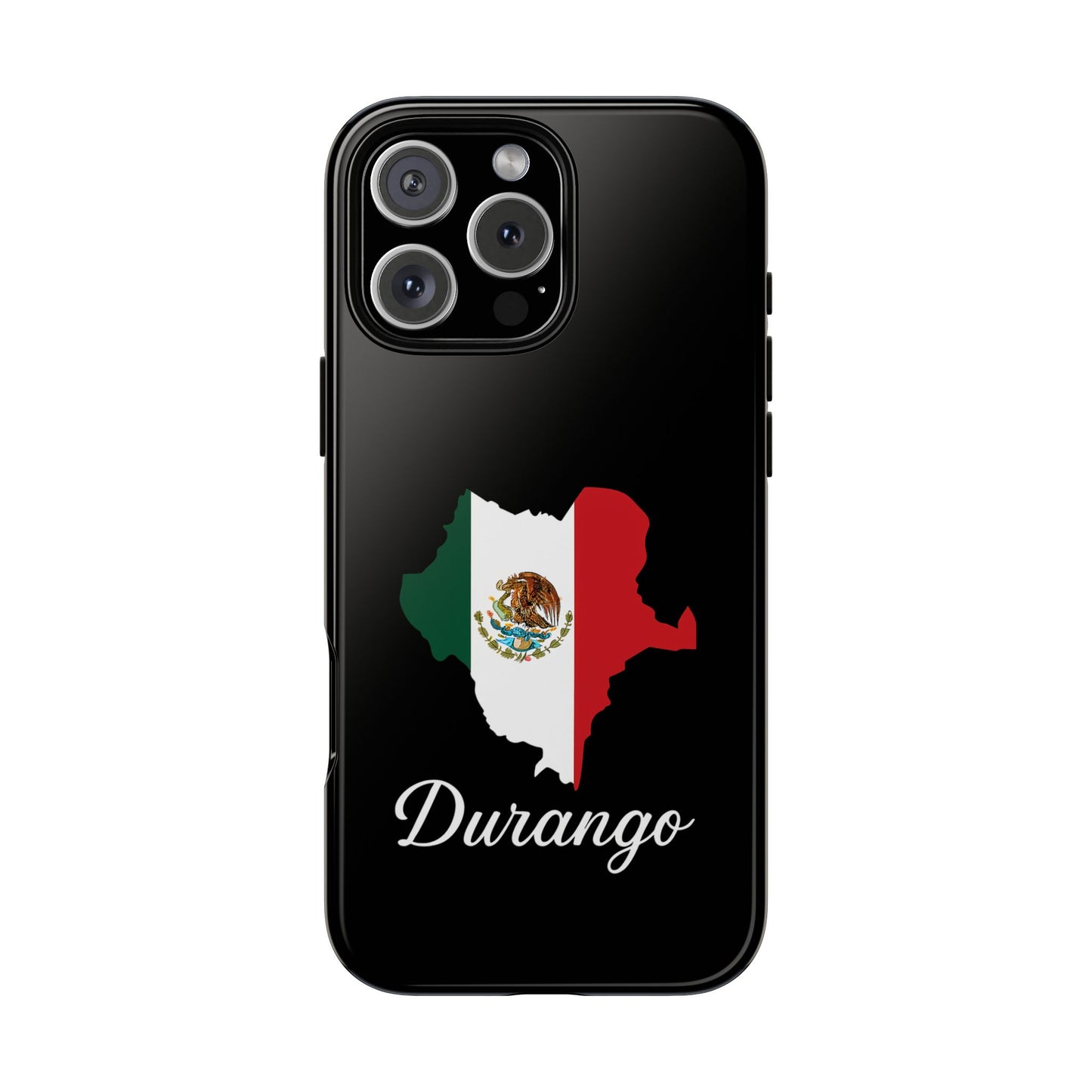 Durango Mexico Flag Map Phone Case | Mexican American Pride Tough Case for iPhone & Samsung