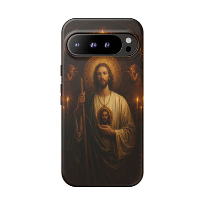San Judas Phone Case Saint Jude Catholic Saint Religious Art Portrait Tough