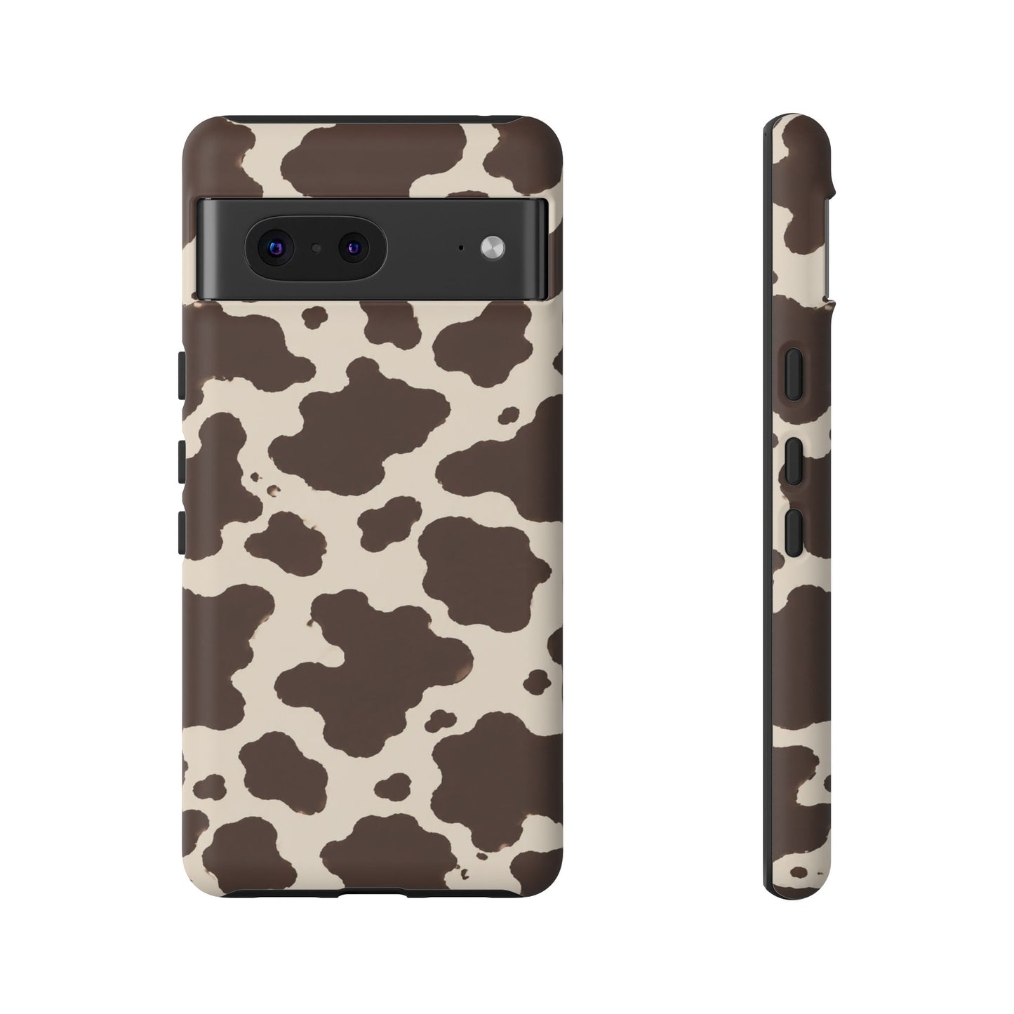 Western Cow Print Tough Phone Case for iPhone Samsung Galaxy Pixel