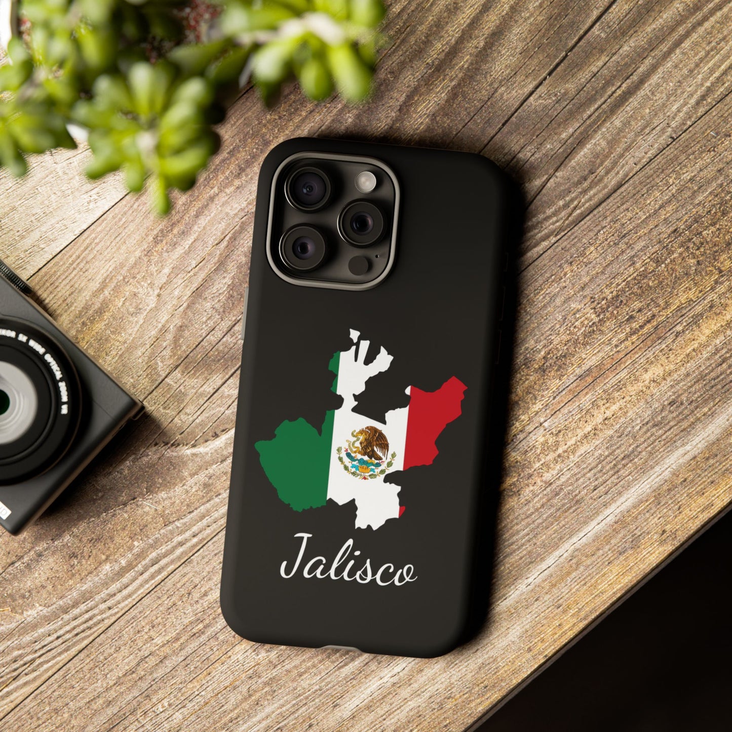 Jalisco Mexico Flag Map Phone Case | Mexican American Pride Tough Case for iPhone & Samsung