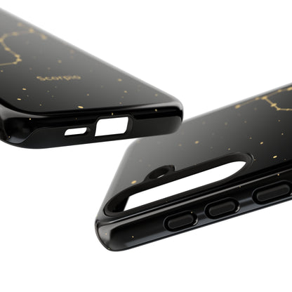 Scorpio Zodiac Constellation Phone Case – Luxe Gold Celestial Cover