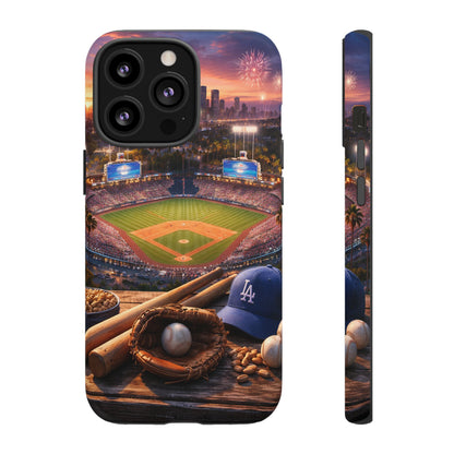 Baseball Sunset Stadium Phone Case LA Game Day Sports Aesthetic Case