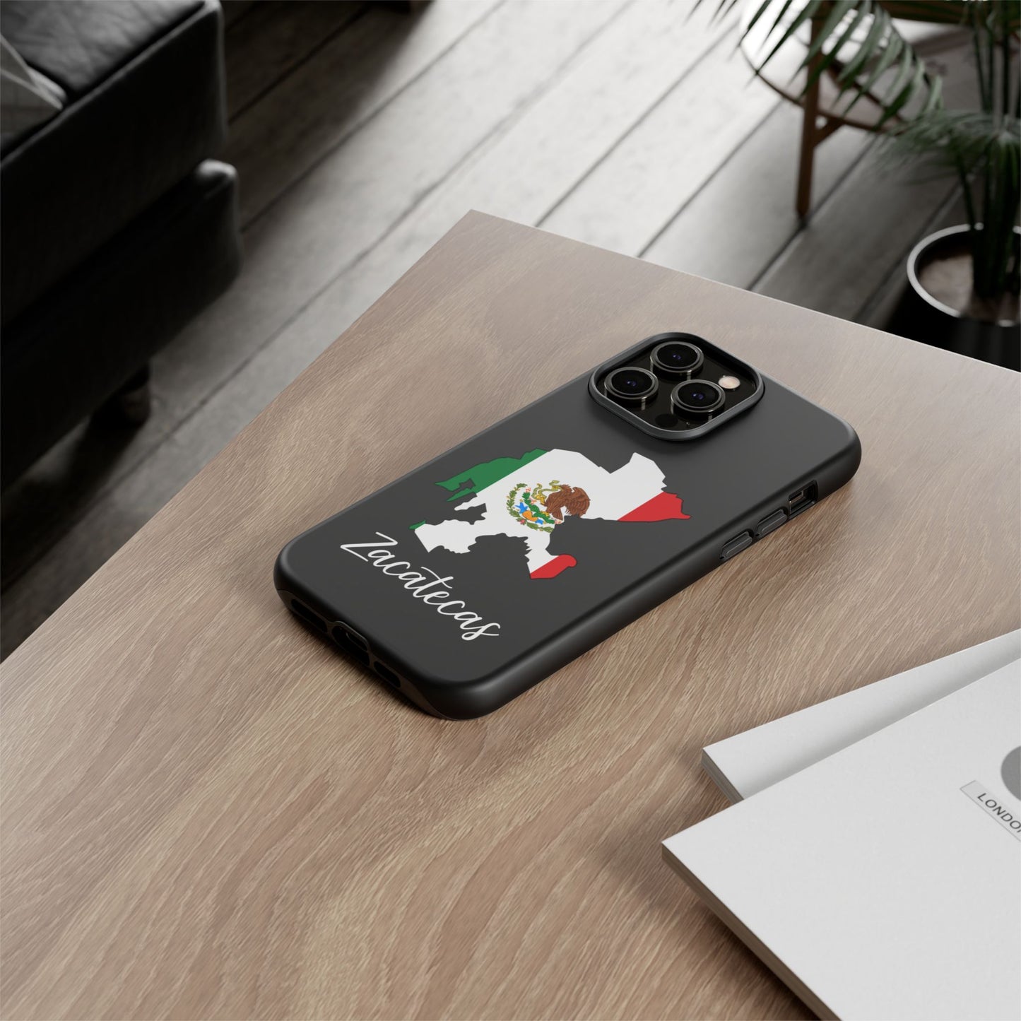 Zacatecas Mexico Flag Map Phone Case | Mexican American Pride Tough Case for iPhone & Samsung