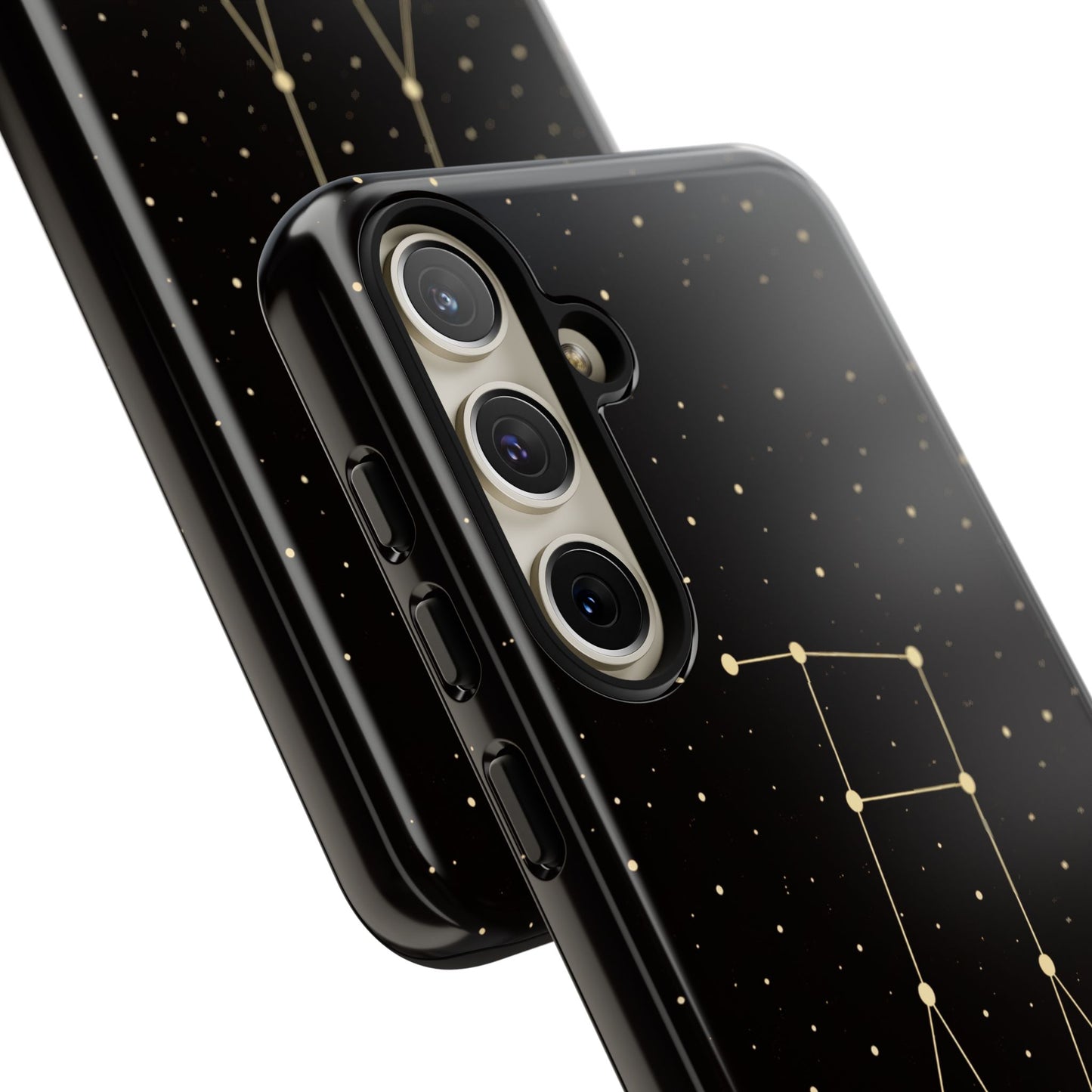 Gemini Zodiac Constellation Phone Case – Luxe Gold Celestial Cover