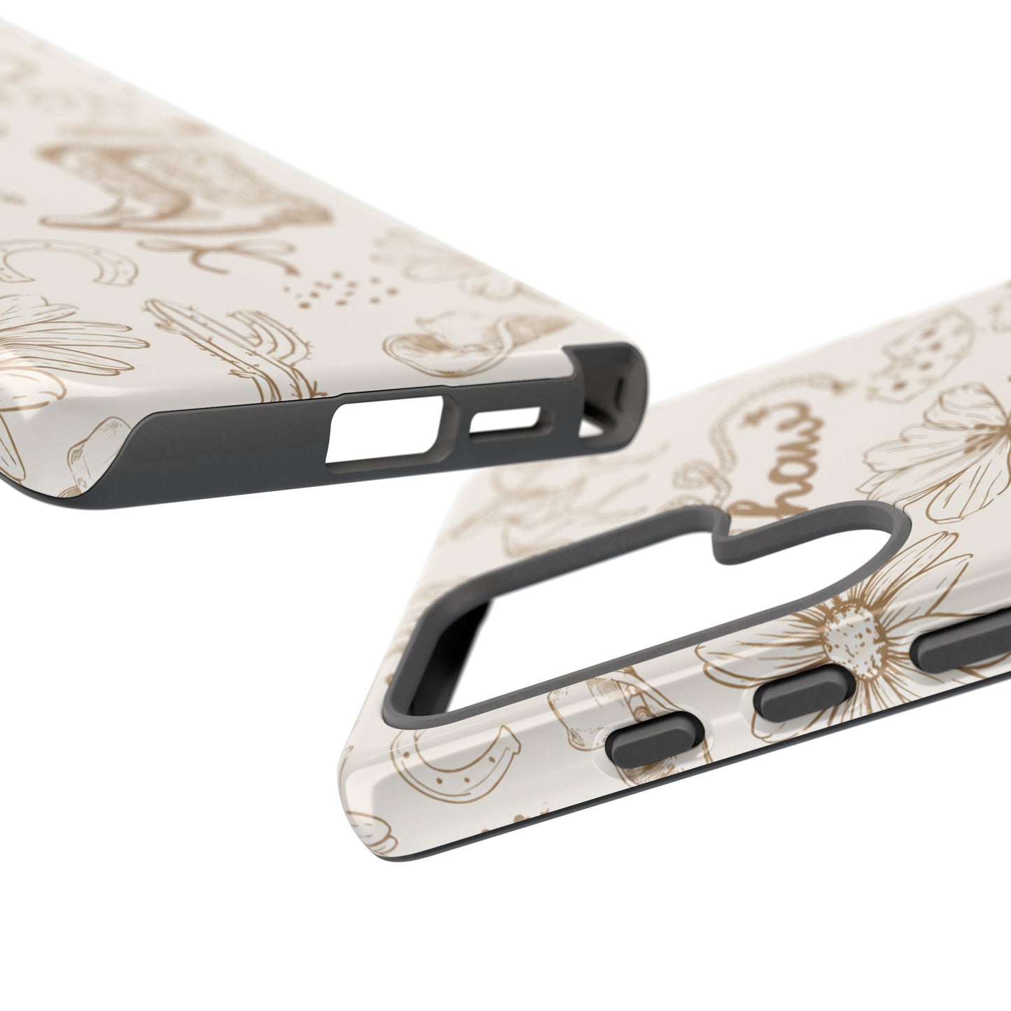 Western Cowgirl Phone Case for iPhone Samsung Galaxy Pixel Tough Case