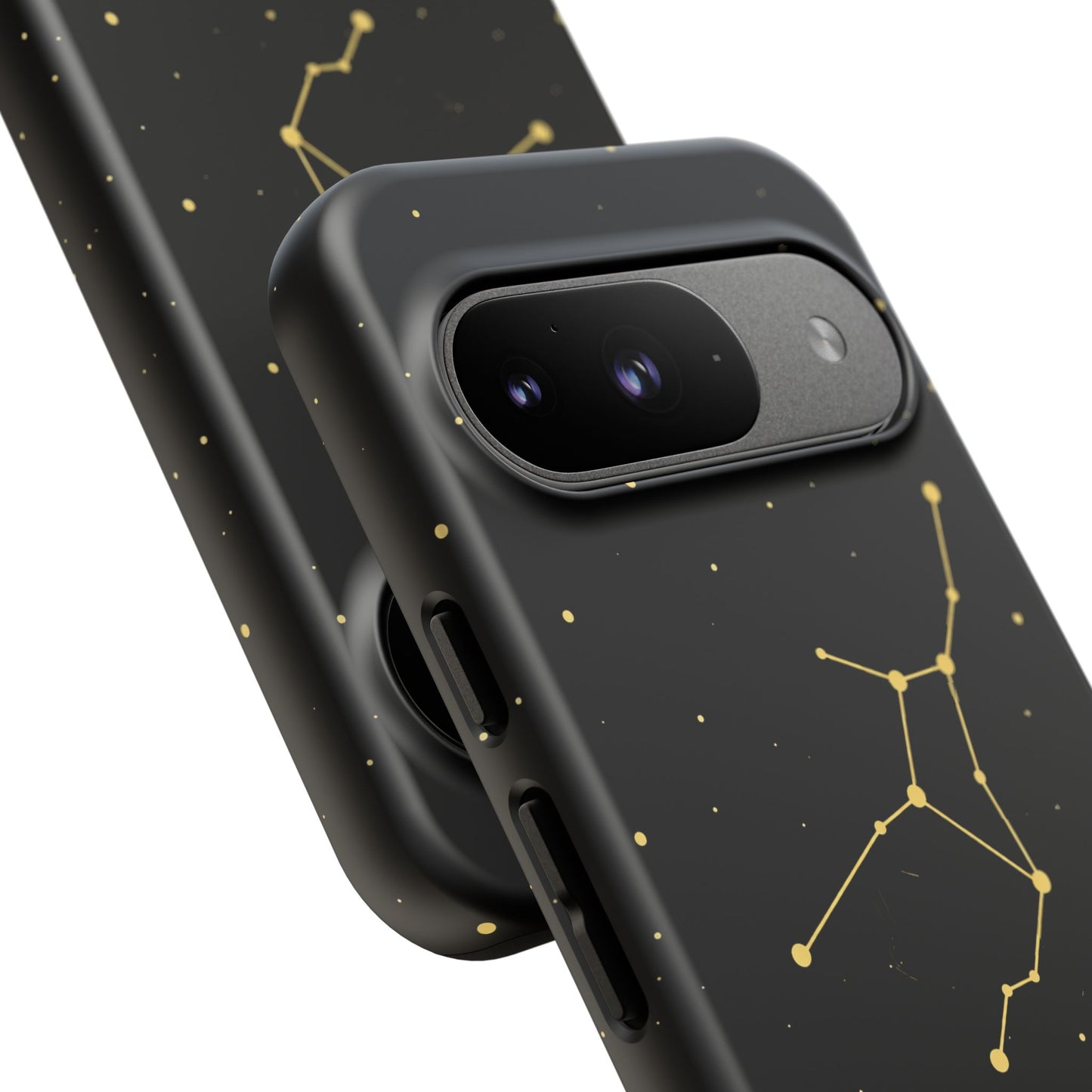 Virgo Zodiac Constellation Phone Case – Luxe Gold Celestial Cover