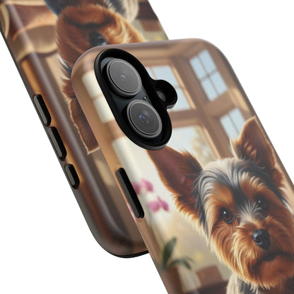Yorkshire Terrier Phone Case – Cute Yorkie Puppy Tough Case (iPhone, Samsung, Pixel)