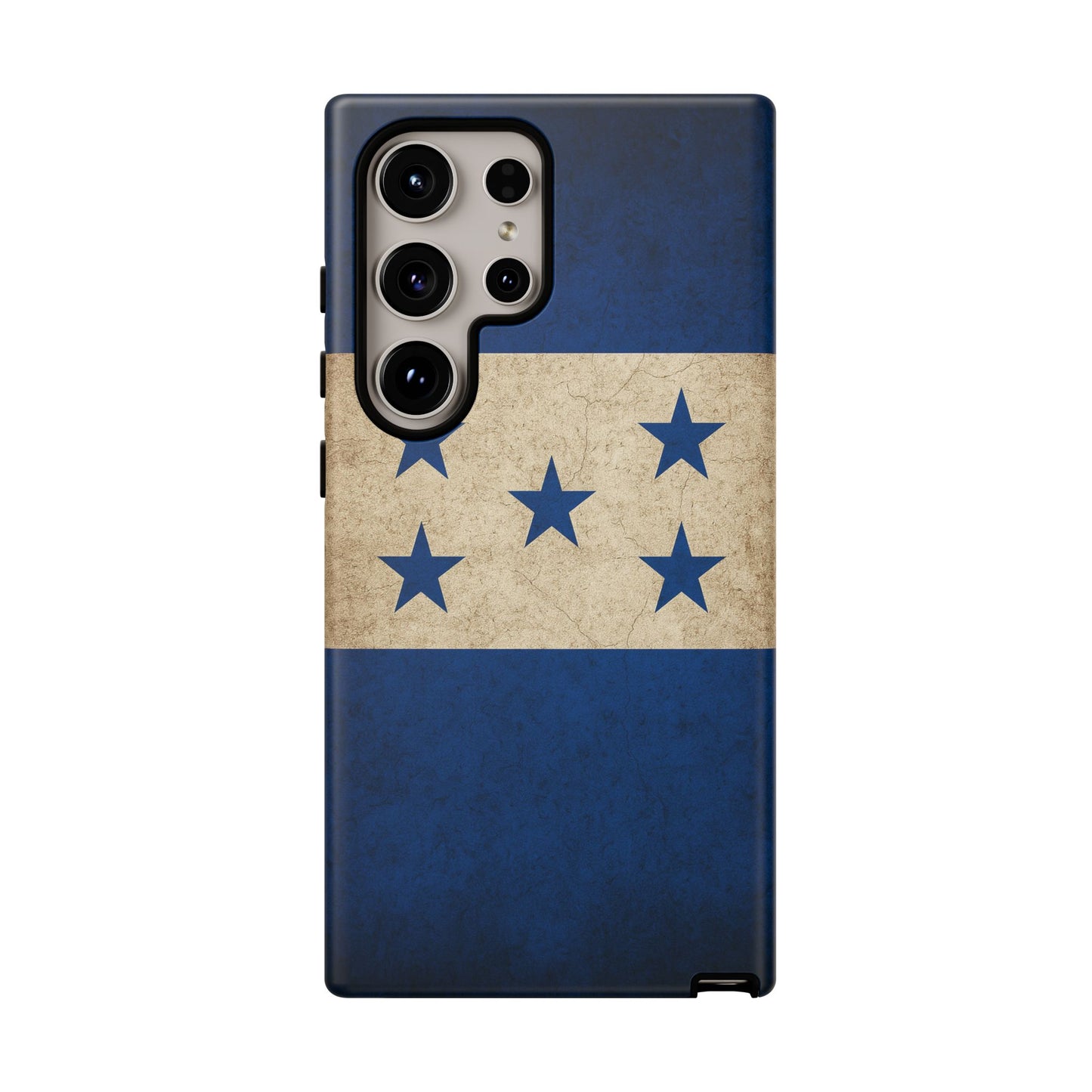 Honduras Flag Phone Case | Vintage Honduran Flag iPhone & Samsung Tough Protective Case