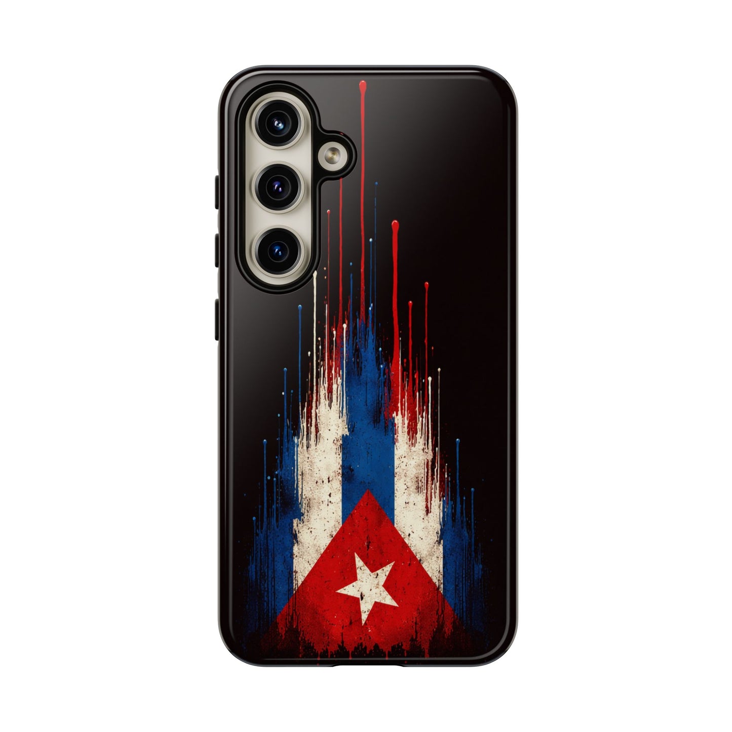 Cuban Flag Phone Case | Cuba Flag Tough Case | Patriotic Cuban Pride iPhone Samsung Protective Cover