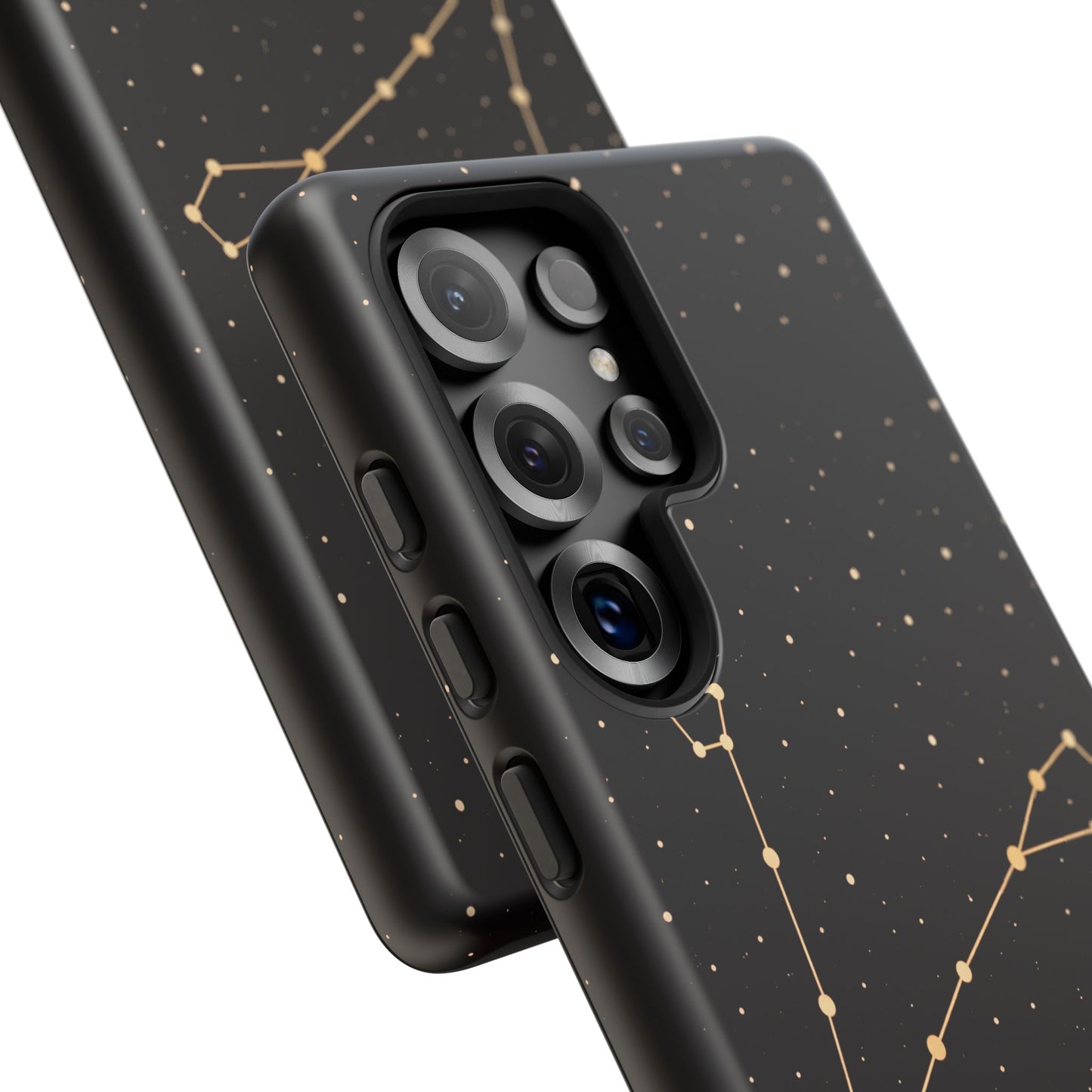 Pisces Zodiac Constellation Phone Case – Luxe Gold Celestial Cover