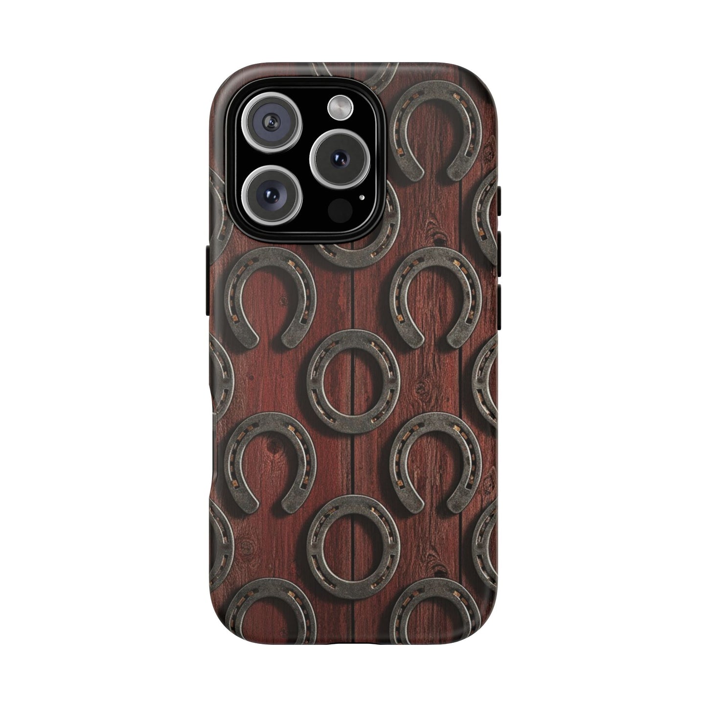 Rustic Horseshoe Western Phone Case – Cowboy Country Ranch Tough Case