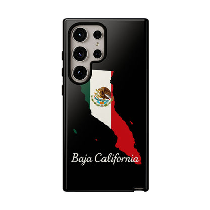 Baja California Mexico Flag Map Phone Case | Mexican American Pride Tough Case for iPhone & Samsung