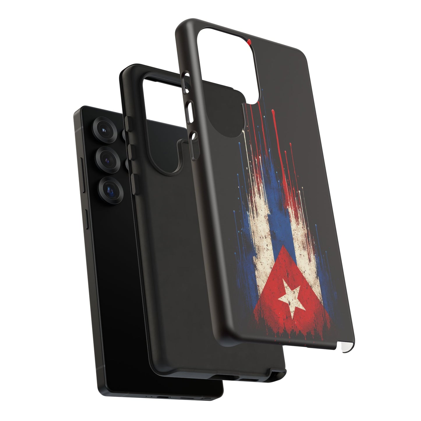 Cuban Flag Phone Case | Cuba Flag Tough Case | Patriotic Cuban Pride iPhone Samsung Protective Cover