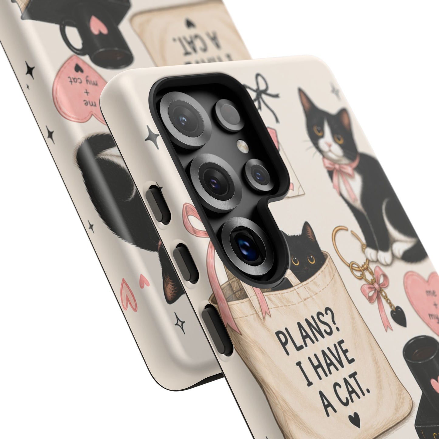 Cat Lover Phone Case | Plans? I Have A Cat Cute Aesthetic Cover